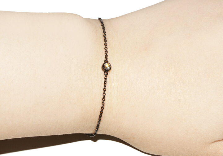 楽天市場】ルシアンペラフィネ ブレスレット K18WGブラックロジウム  