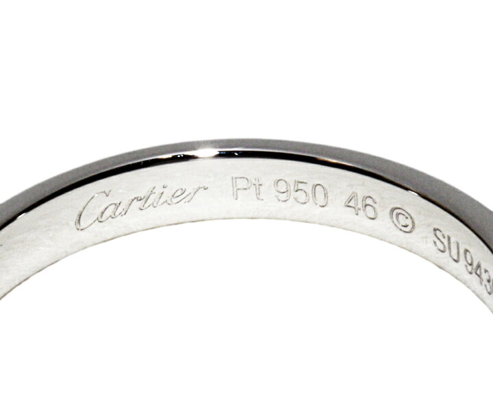 楽天市場】カルティエ 指輪 Pt950 ダイヤ0.15ct ダムールウェディング 