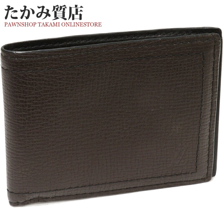 楽天市場】ルイヴィトン 二つ折り財布(小銭入れあり) ユタ マロン  