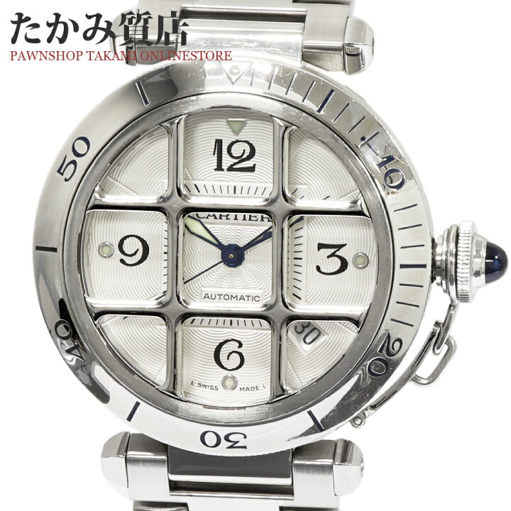 楽天市場】カルティエ パシャ グリッド W31040H3 メンズ : たかみ質店  