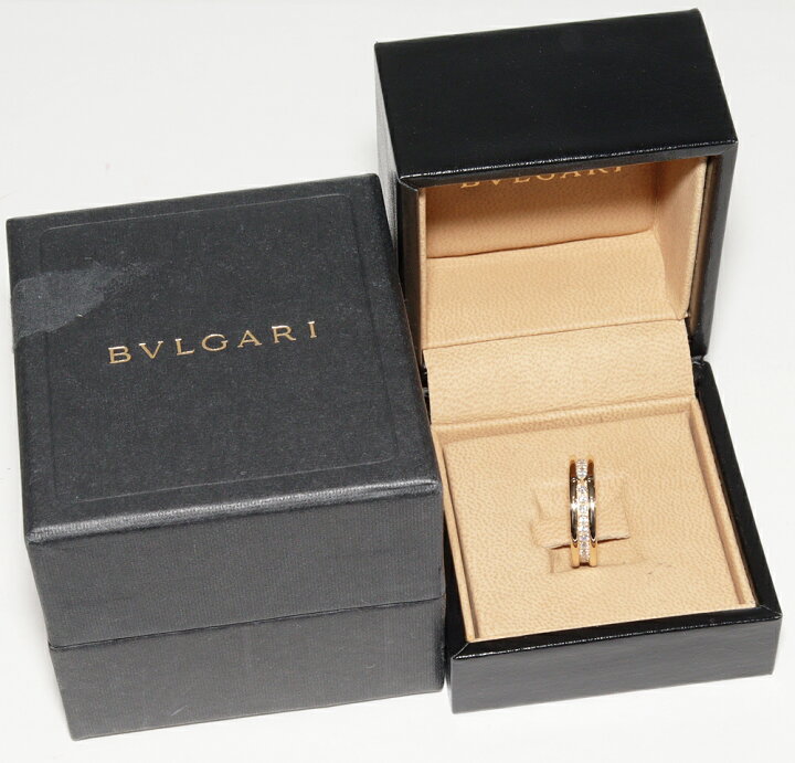 楽天市場】ブルガリ 指輪 K18YG ダイヤ B.zero1 ビーゼロワンリング XS  