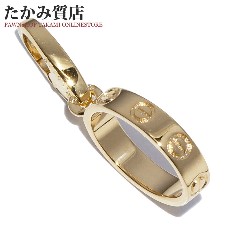 楽天市場】カルティエ チャーム ペンダントトップ K18YG ベビーラブ  