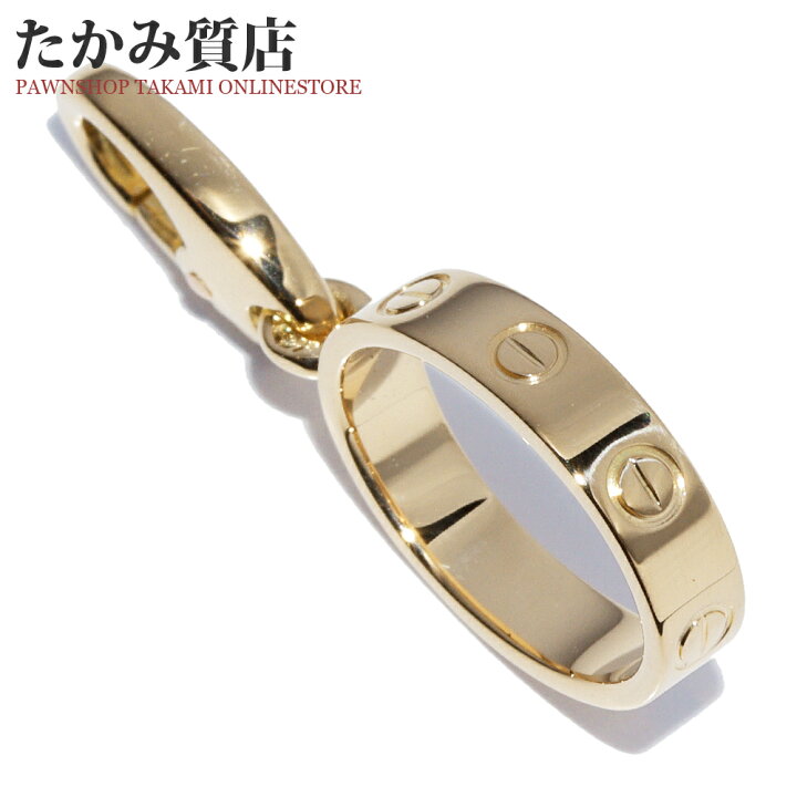 楽天市場】カルティエ チャーム ペンダントトップ K18YG ベビーラブ  