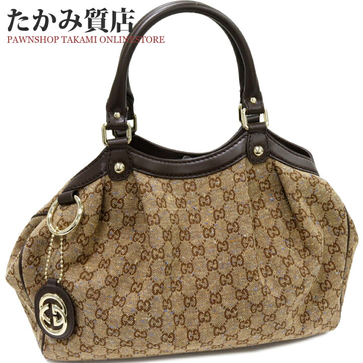 楽天市場】グッチ ハンドバッグ トートバッグ GGスーキーハンドバッグ  