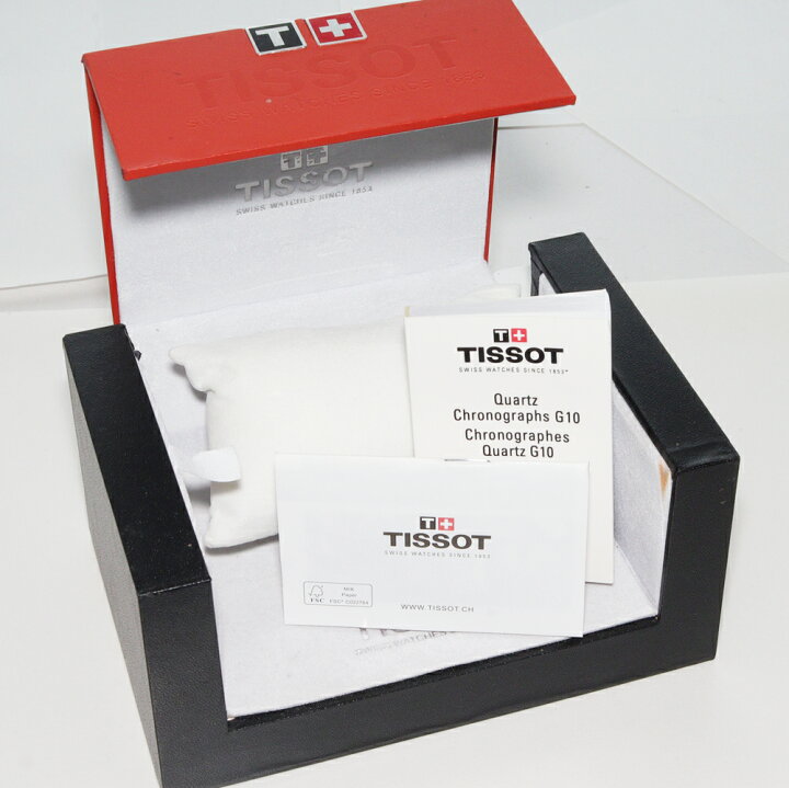 美品/箱付きTISSOT シースター 1000 クロノグラフ T120417A 【ティソ 