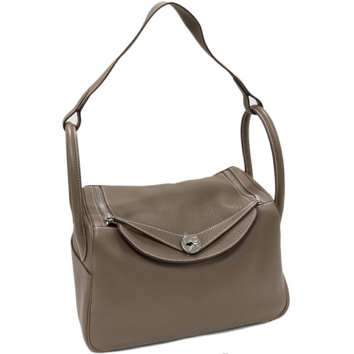 楽天市場】エルメス ショルダーバッグ リンディ 30 トリヨンクレマンス  