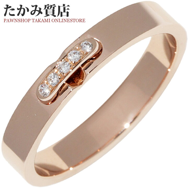 楽天市場】ショーメ 指輪 K18PG ダイヤ5P(0.02ct) リアン エヴィダンス  