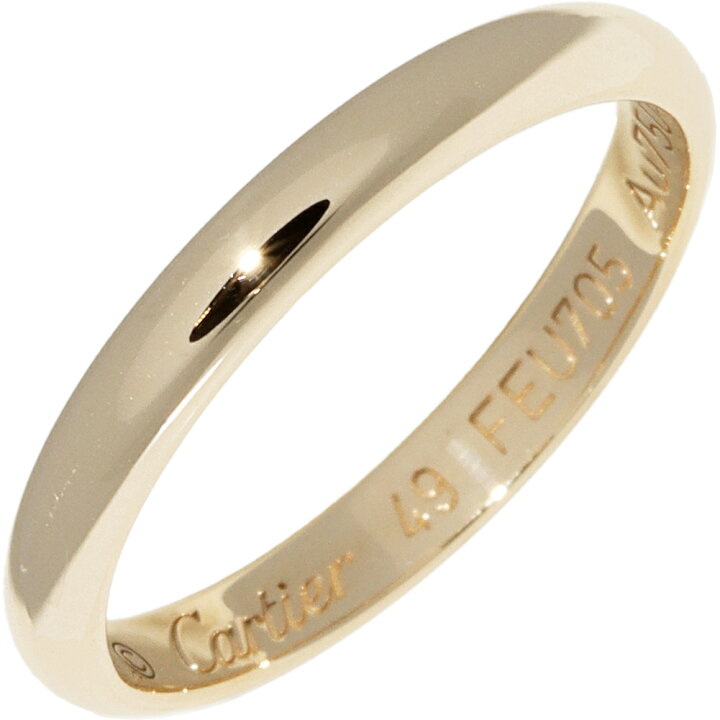 楽天市場】カルティエ 指輪 K18YG クラシックウェディングリング 1895  