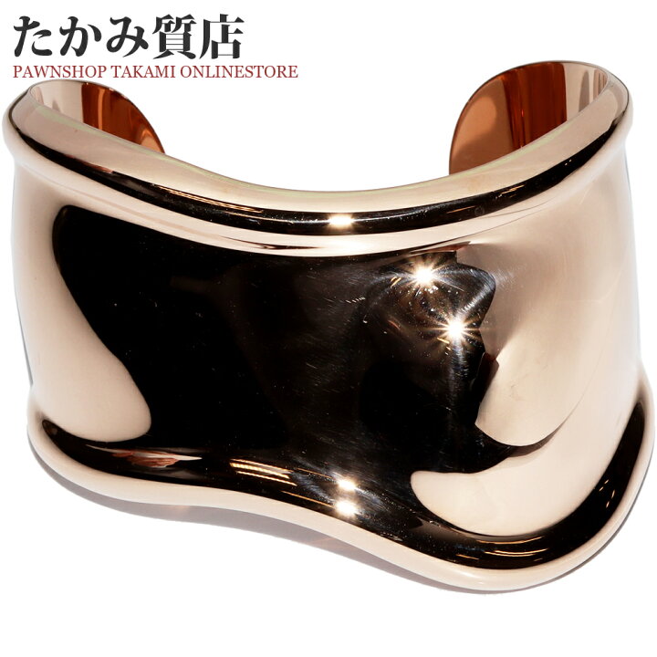 楽天市場】ティファニー バングル ブレスレット K18PG エルサ  