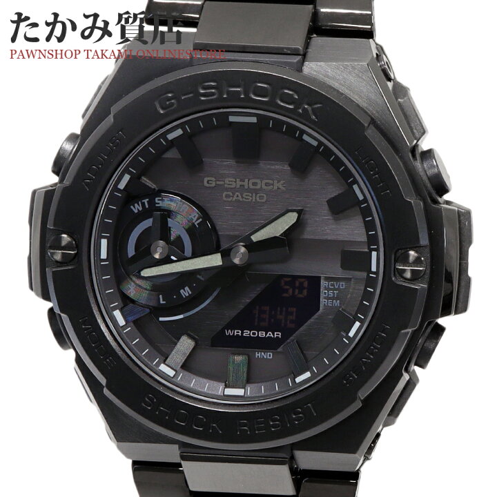 楽天市場】カシオ G-SHOCK(Gショック) Gスチール GST-B500BD-1AJF 
