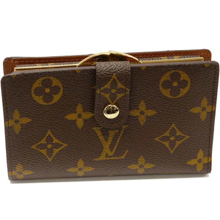 楽天市場】ルイヴィトン 二つ折りがま口財布(小銭入れあり) モノグラム  