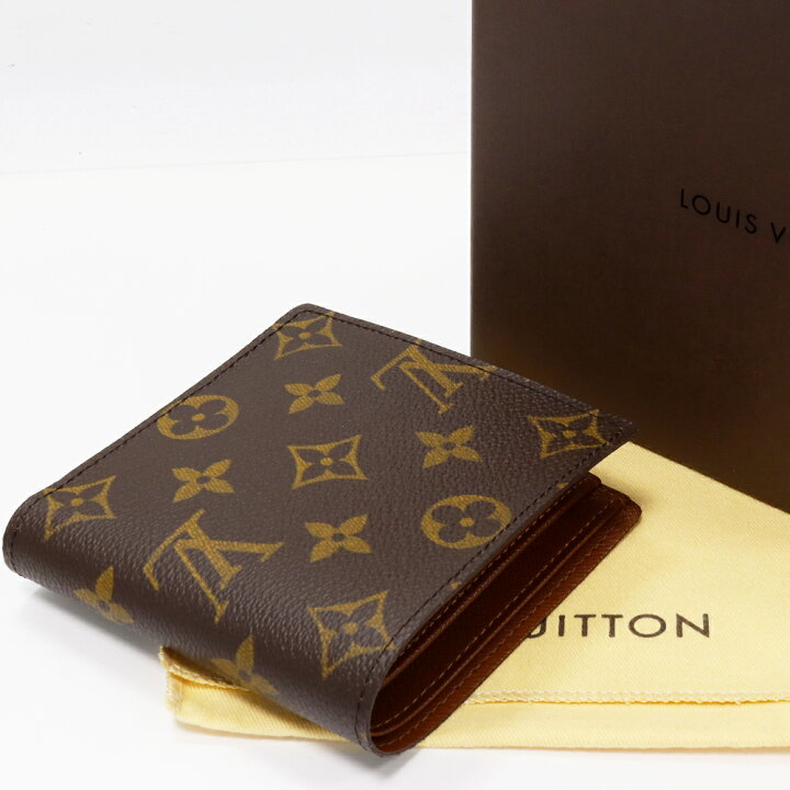 楽天市場】ルイヴィトン 二つ折り財布(小銭入れあり) モノグラム  