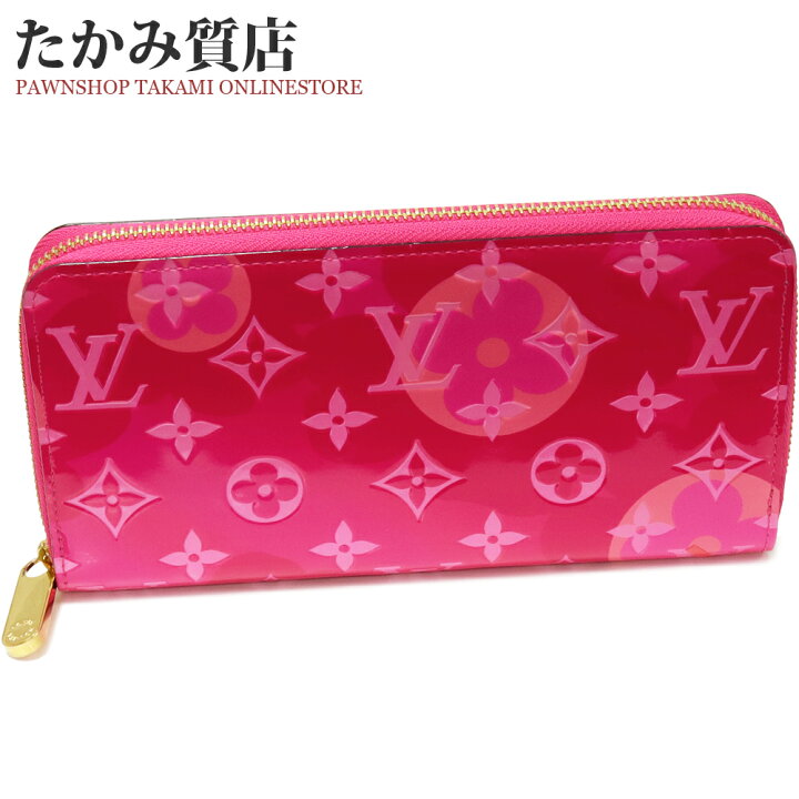 ルイヴィトン モノグラム ヴェルニ ジッピーウォレット 長財布 