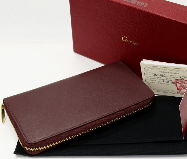 楽天市場】カルティエ ラウンドファスナー長財布(小銭入れあり) マスト  