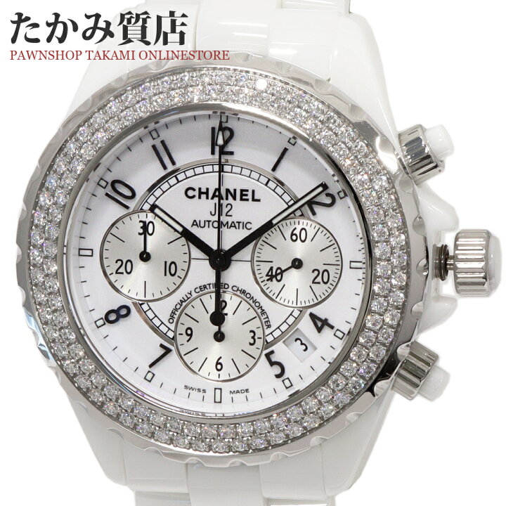 楽天市場】シャネル J12 クロノ 41ミリ H1008 メンズ : たかみ質店楽天 