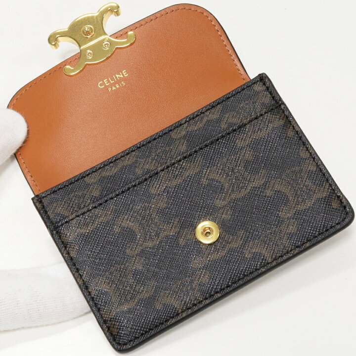 楽天市場】セリーヌ カードケース パスケース トリオンフ フラップ付  