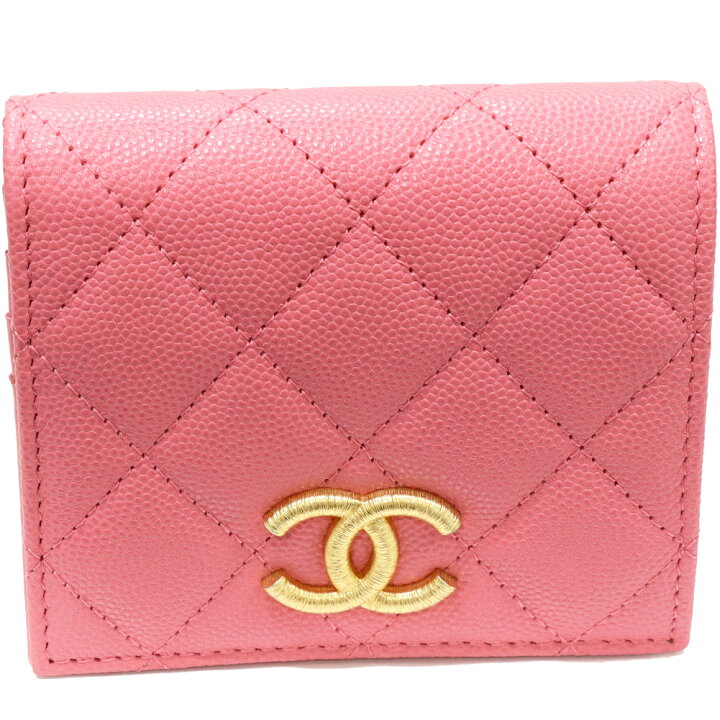 楽天市場】シャネル CHANEL スモールウォレット マトラッセ A81900 二 