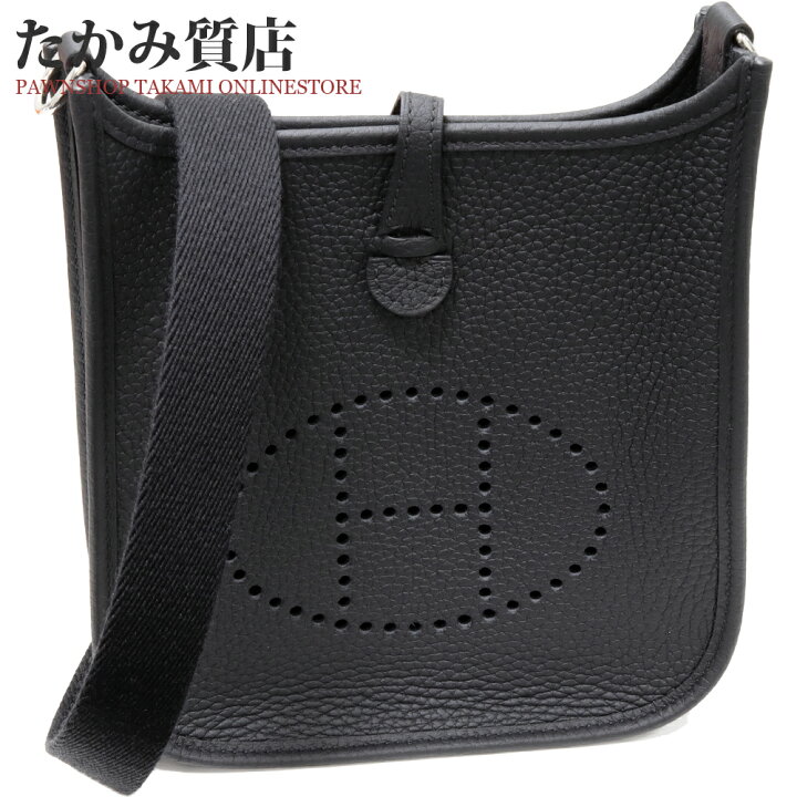 楽天市場】エルメス ショルダーバッグ エブリンTPM ミニ 16cm トリヨン 