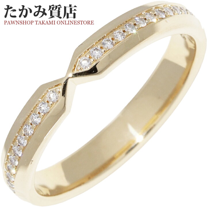楽天市場】ティファニー 指輪 K18YG ダイヤ0.12ct ネスティング 