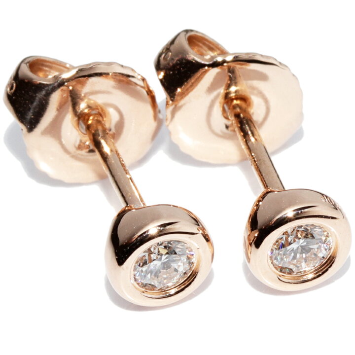 楽天市場】ティファニー ピアス K18PG ダイヤ0.14ct エルサペレッティ 