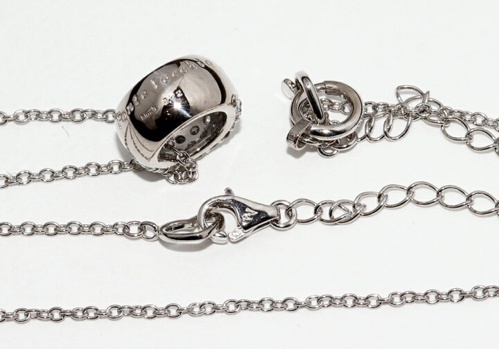楽天市場】ポンテヴェキオ ペンダントネックレス K18WG ダイヤ0.72ct 