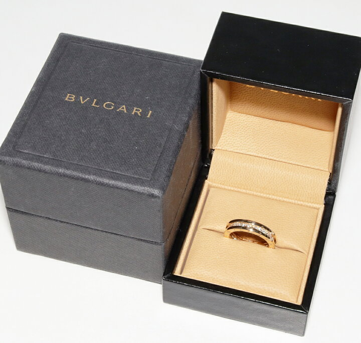 楽天市場】ブルガリ 指輪 K18YG ダイヤ B.zero1 ビーゼロワンリング XS  