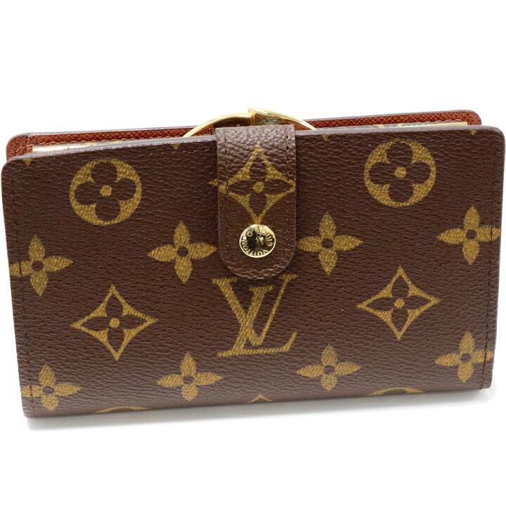 楽天市場】ルイヴィトン 二つ折りがま口財布(小銭入れあり) モノグラム  