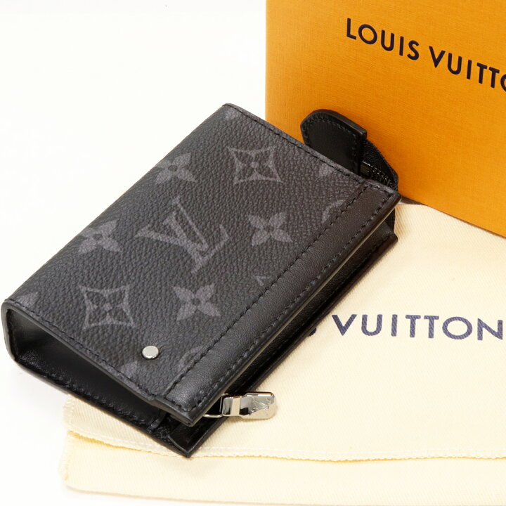 ルイ・ヴィトン モノグラム・エクリプス ポシェット・クレ ｜コイン  