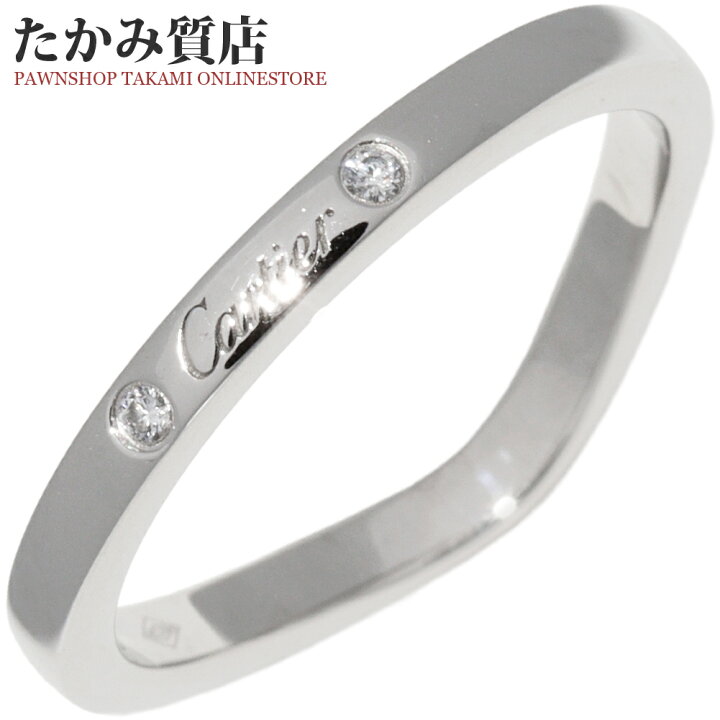 楽天市場】カルティエ 指輪 Pt950 ダイヤ3P(0.01ct) バレリーナ 