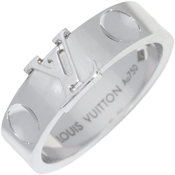楽天市場】ルイヴィトン 指輪 K18WG バーグアンプラント LV リング  
