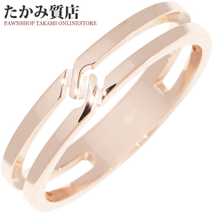 楽天市場】グッチ 指輪 K18PG インフィニティリング 幅4ミリ 日本限定  