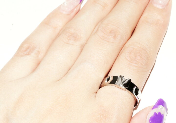 楽天市場】ルイヴィトン 指輪 K18WG バーグ アンプラント LV リング  