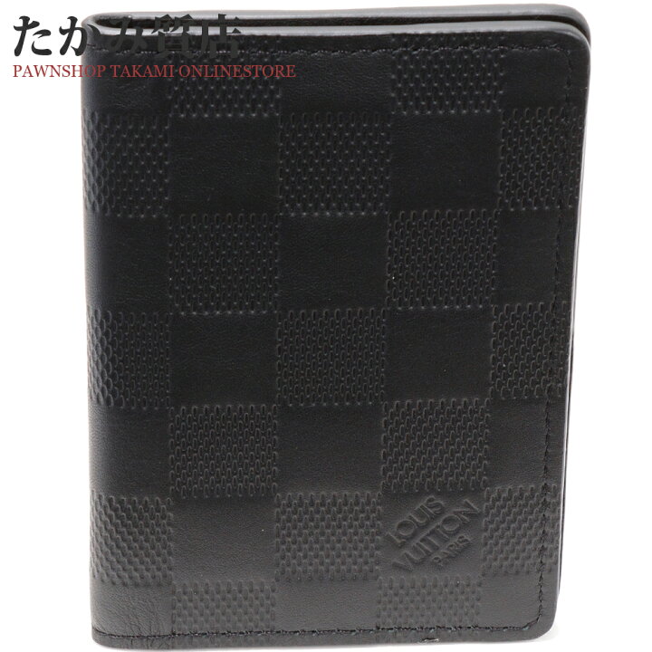 楽天市場】ルイヴィトン 二つ折りカードケース パスケース ダミエ  