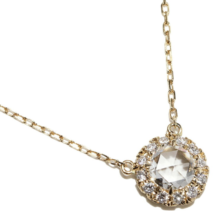 楽天市場】アーカー ペンダントネックレス K18YG ダイヤ約0.20ct 