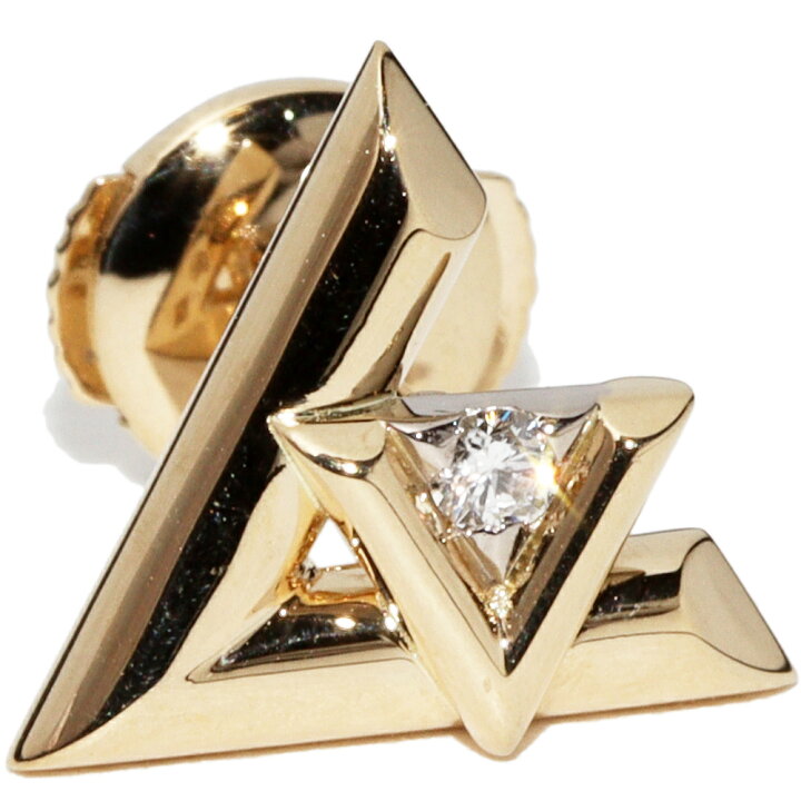 楽天市場】ルイヴィトン ピアス K18YG ダイヤ1P(約0.02ct) ピュス LV 