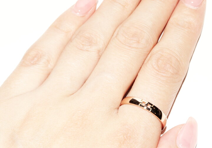 楽天市場】エルメス 指輪 K18PG エヴァー・ヘラクレスリング H119851B  