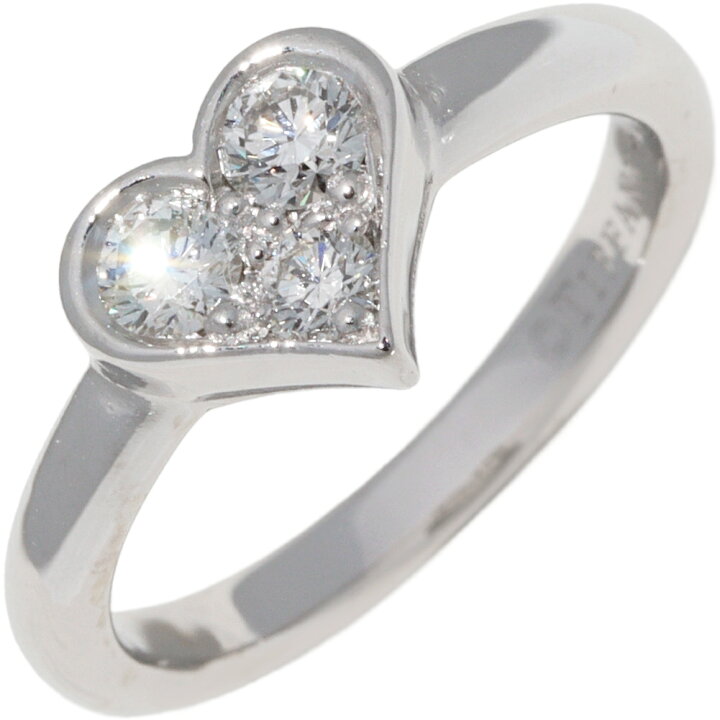 楽天市場】ティファニー 指輪 Pt950 ダイヤ3P センチメンタルハート  