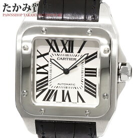 カルティエ サントス 100 LM W20073X8 メンズ