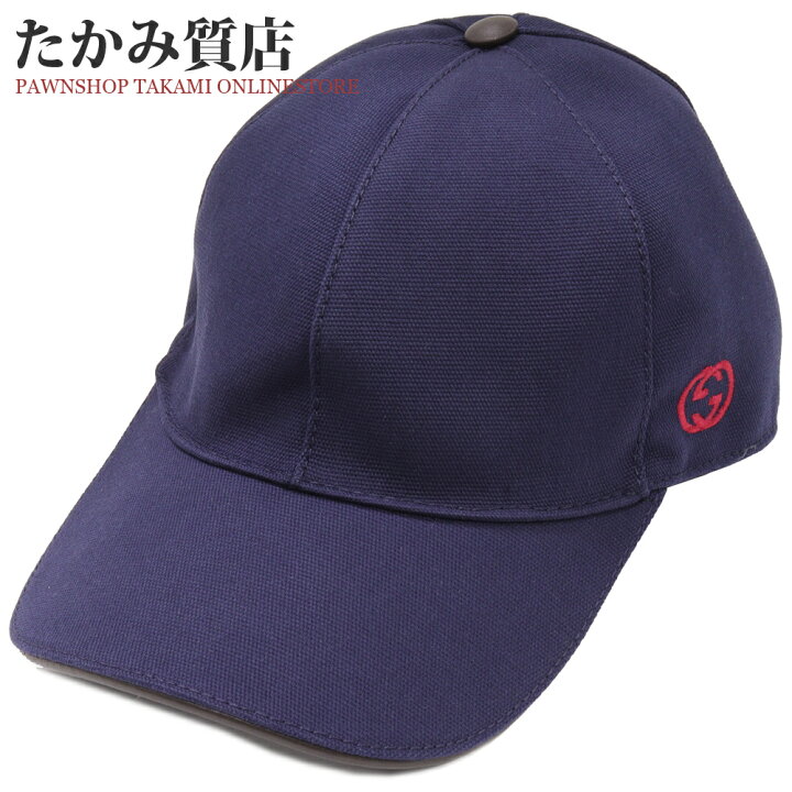 楽天市場】グッチ 帽子 キャップ帽 インターロッキング GGロゴ ベース