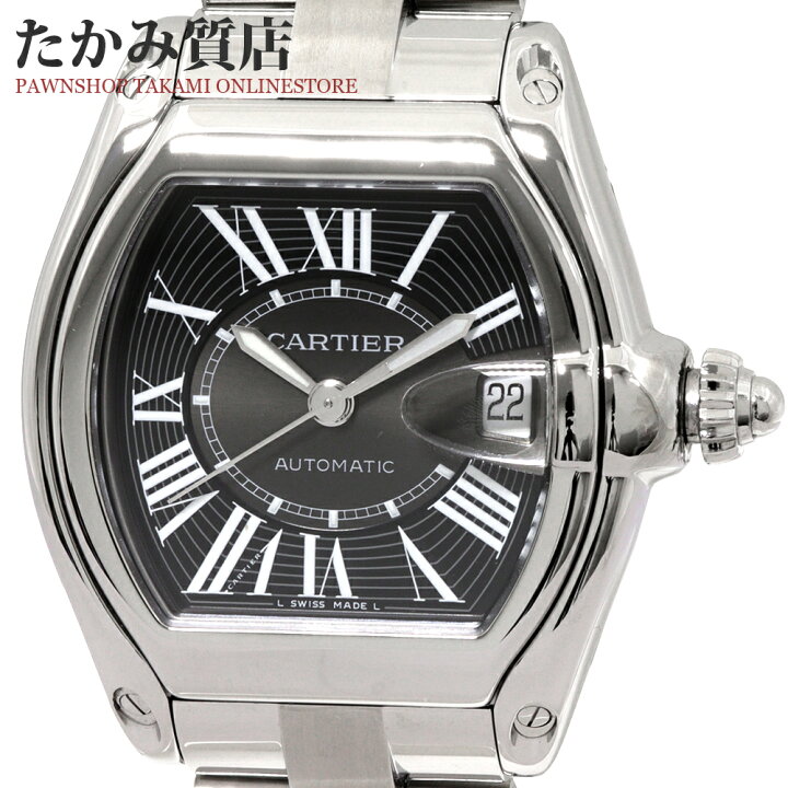 楽天市場】カルティエ ロードスター LM W62041V3 メンズ : たかみ質店