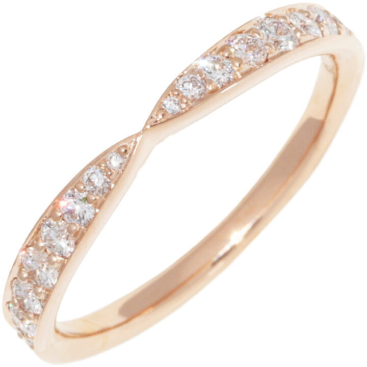 楽天市場】ティファニー 指輪 K18PG ダイヤ0.23ct ハーモニー バンド  