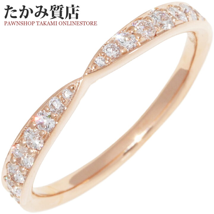 楽天市場】ティファニー 指輪 K18PG ダイヤ0.23ct ハーモニー バンド 