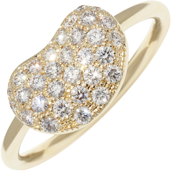 楽天市場】ティファニー 指輪 K18YG ダイヤ0.38ct エルサペレッティ  