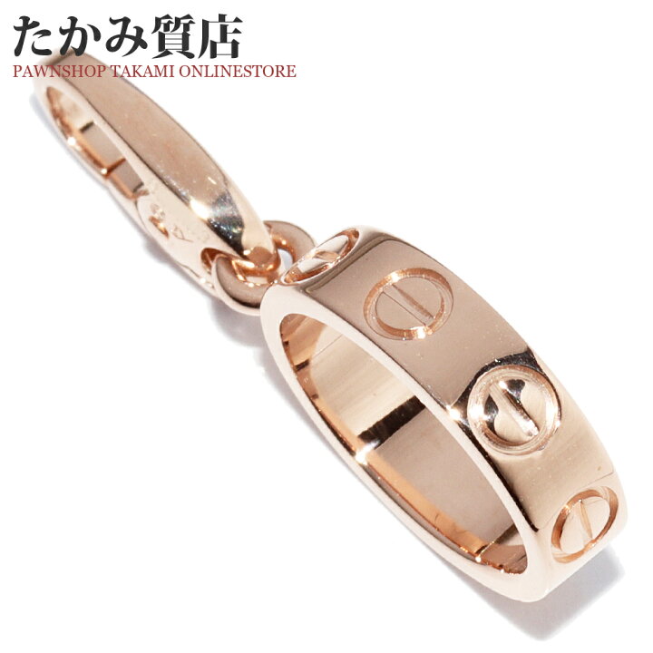 楽天市場】カルティエ チャーム ペンダントトップ K18PG ベビーラブ 