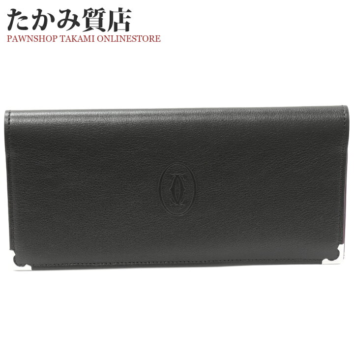楽天市場】カルティエ 長札入れ(小銭入れなし) マストドゥカルティエ 