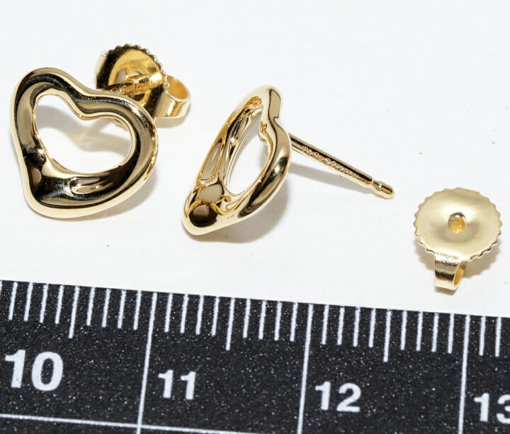 楽天市場】ティファニー ピアス K18YG エルサペレッティ オープン 