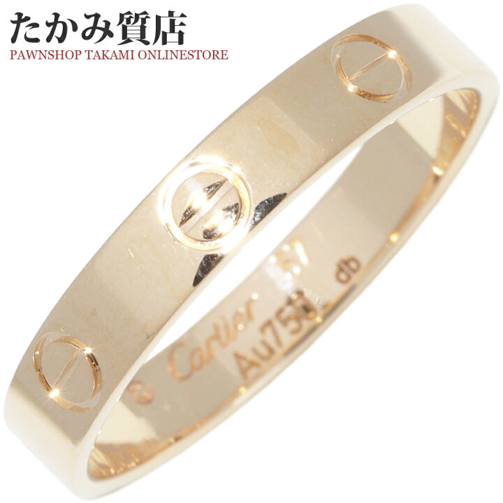 貴重美品/付属品有】カルティエ ラブミーリング LM K18YG/WG 楽天市場 