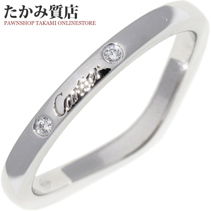 楽天市場】カルティエ 指輪 Pt950 ダイヤ3P(0.01ct) バレリーナ 