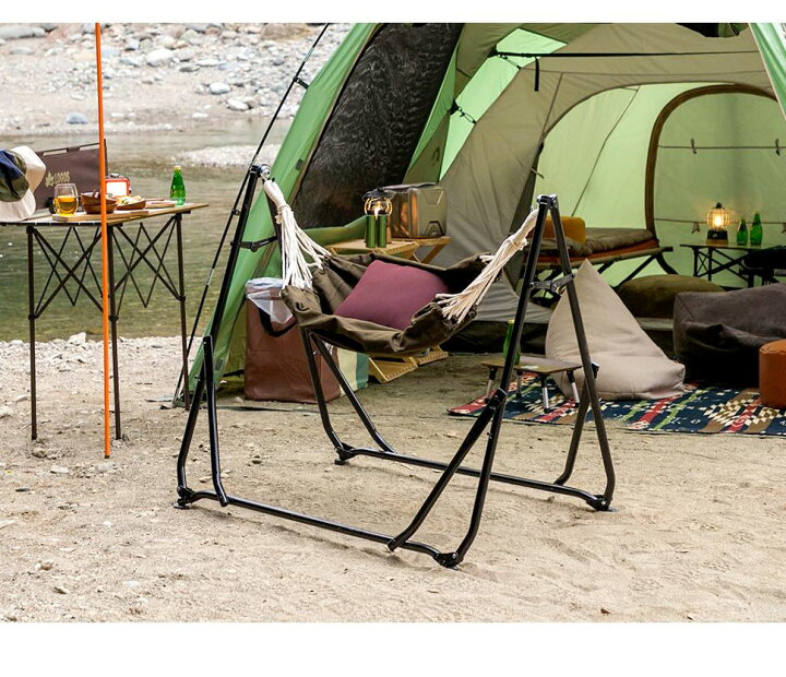 楽天市場】ロゴス LOGOS 3WAY スタンドハンモック ハンモックチェア  