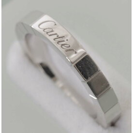 Cartier LANIERES RING WHITE GOLD カルティエ　ラニエールリング　（指輪） ホワイトゴールド　中古品　カルティエで仕上げ済み　10号